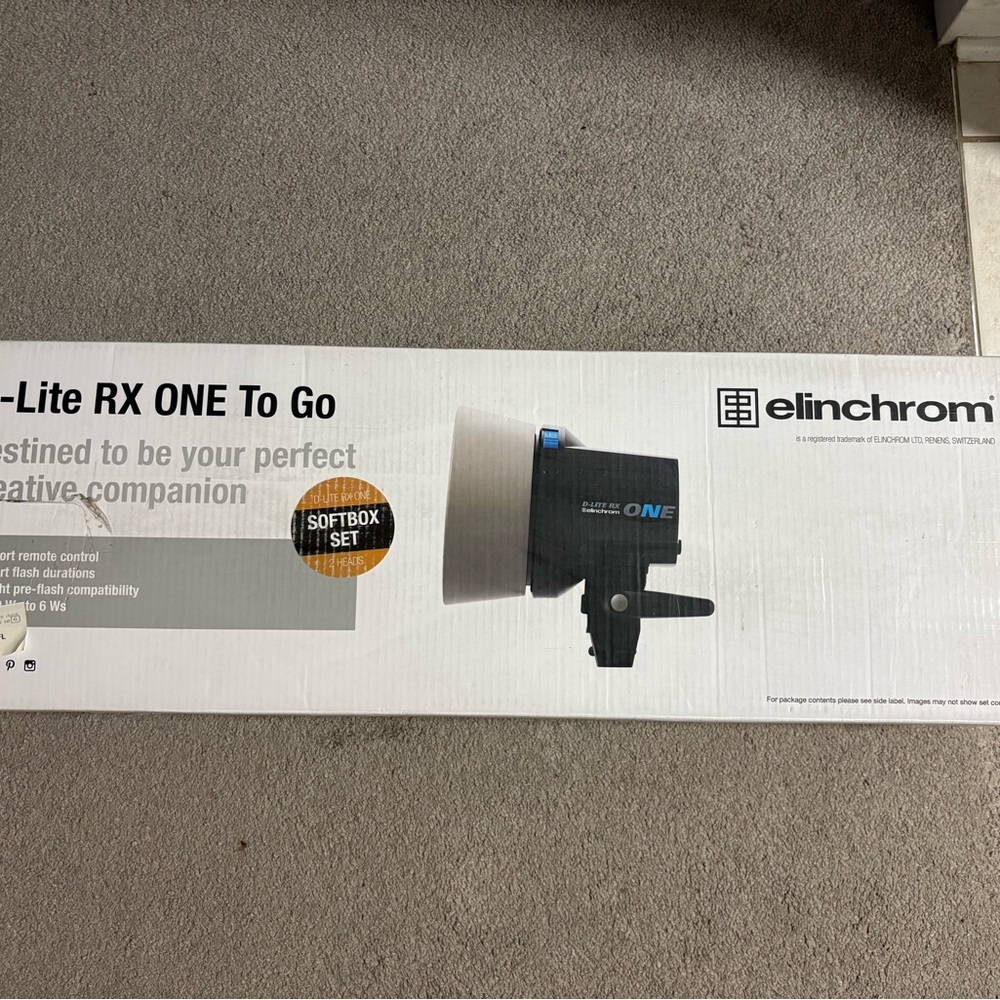 D-Lite RX ONE To Go Flash Kit - Black